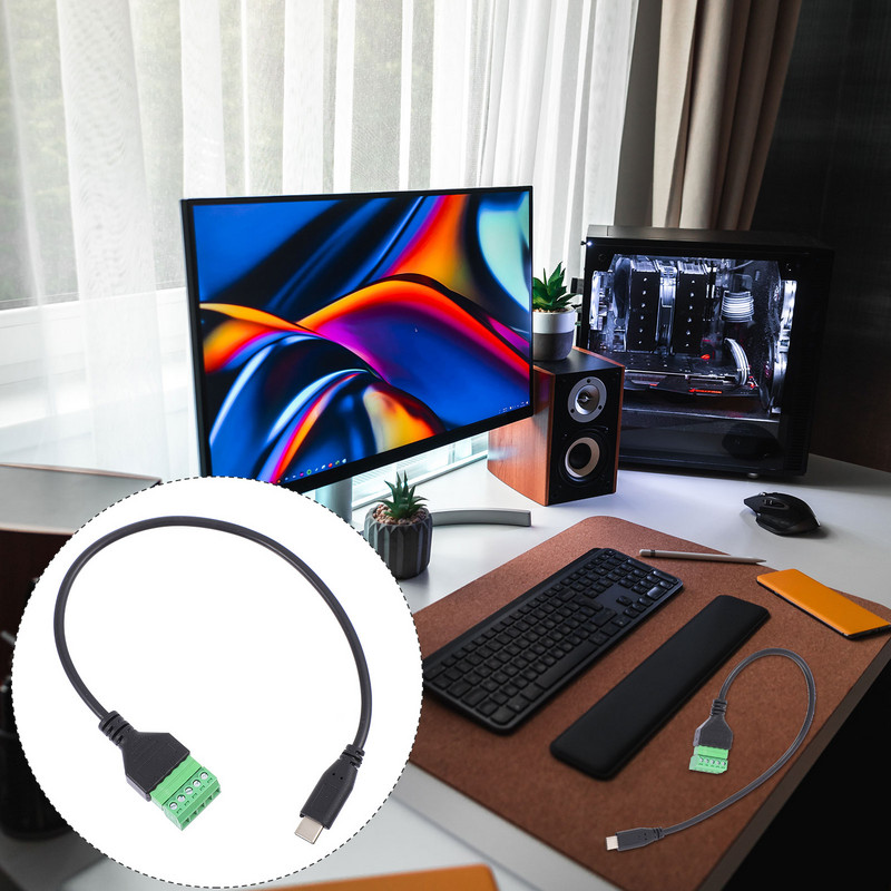 Type-C USB utikač 5-pinski adapter PC produžni kabeli Dio računala Računalni pribor Računalni adapter