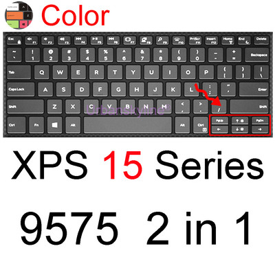 Billentyűzet burkolat Dell XPS 15 9500 9510 9520 7590 9550 9560 9570 9575 9650 Érintésvédő bőrtok Tartozékok Szilikon 15.6