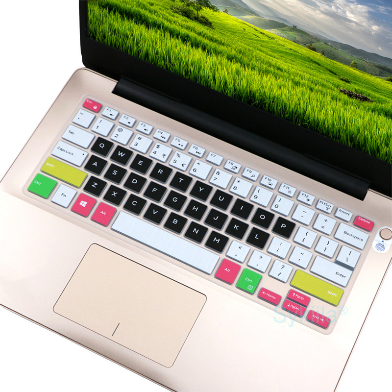 Billentyűzet burkolat Dell XPS 15 9500 9510 9520 7590 9550 9560 9570 9575 9650 Érintésvédő bőrtok Tartozékok Szilikon 15.6