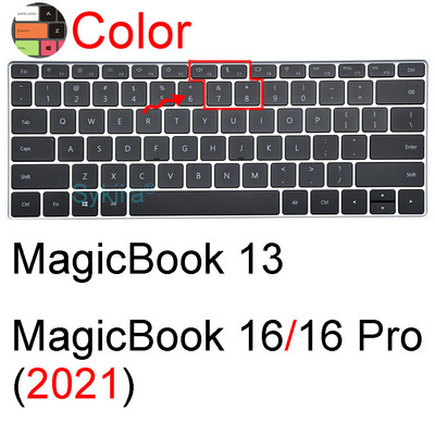 Poklopac za tipkovnicu za Honor MagicBook View 14 X 14 15 16 SE Pro Laptop Notebook Protector Skin Case Film Silicon 13 Dodaci