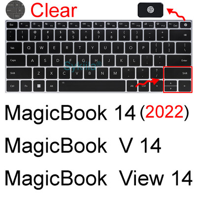 Poklopac za tipkovnicu za Honor MagicBook View 14 X 14 15 16 SE Pro Laptop Notebook Protector Skin Case Film Silicon 13 Dodaci