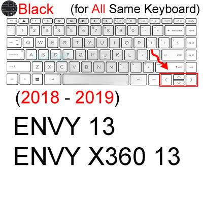 Poklopac tipkovnice za HP ENVY 13 X360 14 14t 13t 13z Touch 13-AH 13-AQ 13-AG Protector Skin Case Silicone Notebook Laptop 13,3 inča