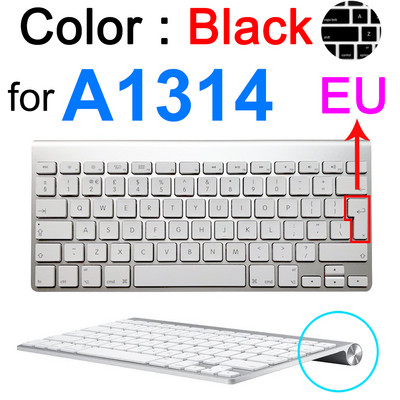 Klaviatūros dangtelis, skirtas iMac Wireless Bluetooth Magic, skirtas Apple A1644 A1314 A1843 A1243 G6 skaitmeninė klaviatūra Skaidri EU US Protector Skin