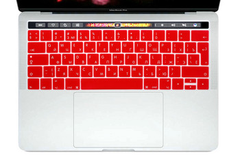 Soft for Macbook Pro 13 15 2016 2018 Touch Bar EU US Russian A1706 A1708 A1989 A1707 A1990 Keyboard Cover Silicon Keyboard Skin