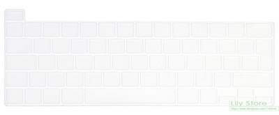 Arabų kalba, skirta MacBook Pro 13 colių 2020 A2289 A2251 A2338 M1 lustas, skirtas MacBook Pro 16 colių 2019 m. silikoninis klaviatūros dangtelis ES versija