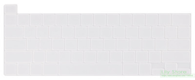 Arabų kalba, skirta MacBook Pro 13 colių 2020 A2289 A2251 A2338 M1 lustas, skirtas MacBook Pro 16 colių 2019 m. silikoninis klaviatūros dangtelis ES versija