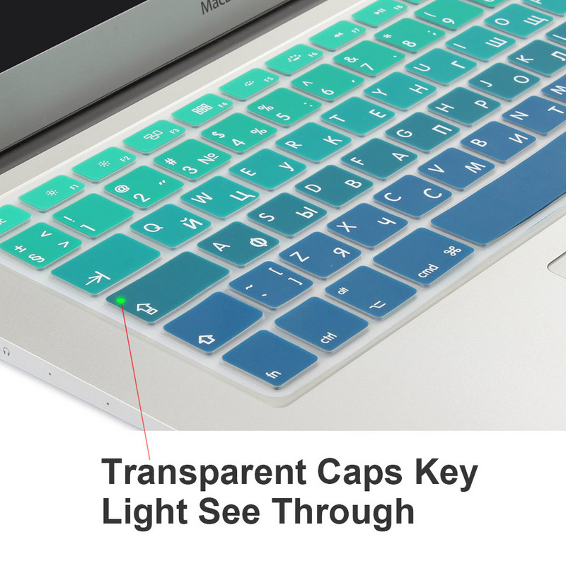 KRIEVIJAS UKRAINA Franču Spānijas ES Apvienotajā Karalistē mīksta silikona tastatūras vāciņa aizsargplēve Macbook Pro Air 13 15 17 Retina A1466 A1502