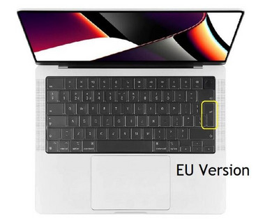 EU TPU kryt pre Macbook Air 13 2022 M2 A2681 EU španielsky klávesnicový kryt Rainbow pre Macbook Air 13 2022 A2681 klávesnicový kryt
