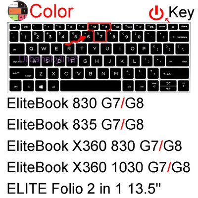 Tastatūras vāciņš priekš HP EliteBook 835 G8 830 G7 735 745 G5 G6 755 840 Aero 845 850 855 848 G3 G4 Protector Skin Case Silicon 13 14
