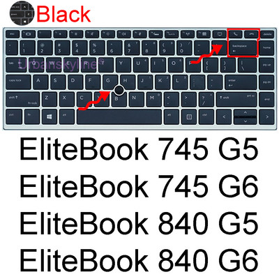 Tastatūras vāciņš priekš HP EliteBook 835 G8 830 G7 735 745 G5 G6 755 840 Aero 845 850 855 848 G3 G4 Protector Skin Case Silicon 13 14