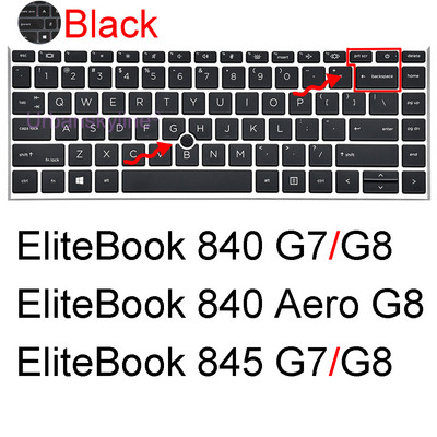Tastatūras vāciņš priekš HP EliteBook 835 G8 830 G7 735 745 G5 G6 755 840 Aero 845 850 855 848 G3 G4 Protector Skin Case Silicon 13 14