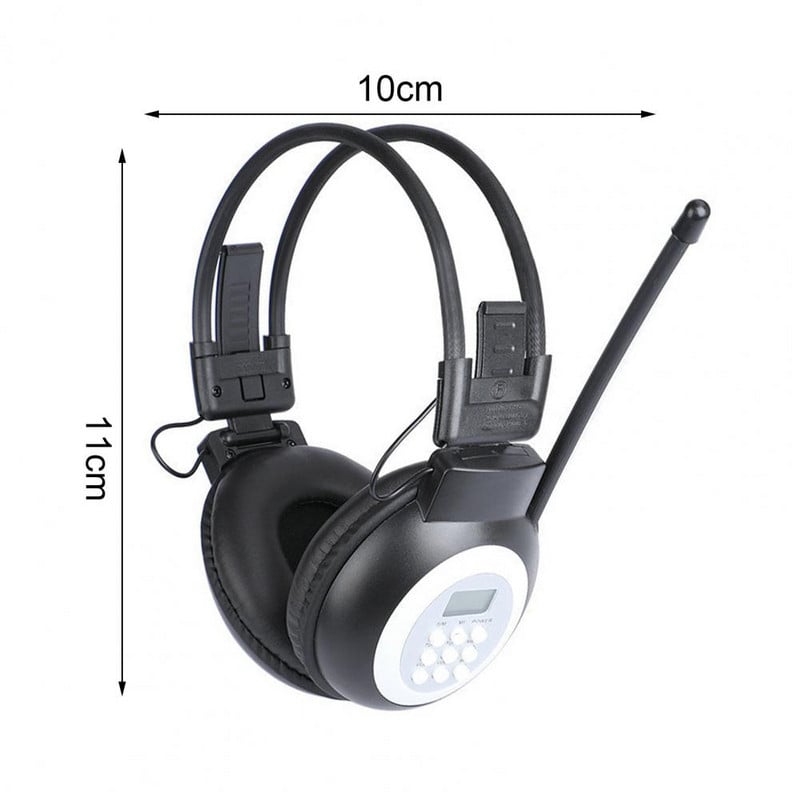 Profesionalne prozračne bežične slušalice niske potrošnje 50-108MHz FM radio bežične slušalice za prijenosno računalo