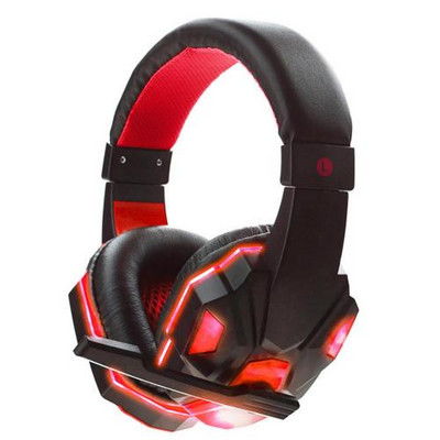Gaming Headset Slušalice Surround Sound Stereo Game Slušalice Žičana kaciga s HD mikrofonom Za PC prijenosno računalo