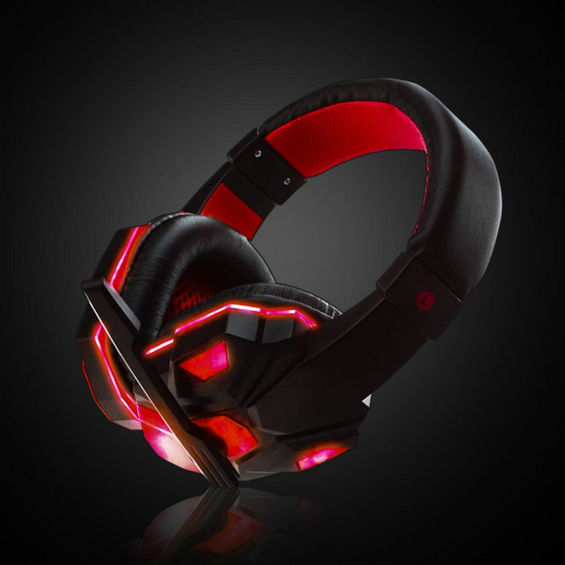 Gaming Headset Slušalice Surround Sound Stereo Game Slušalice Žičana kaciga s HD mikrofonom Za PC prijenosno računalo