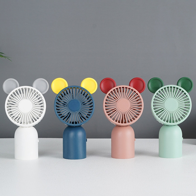 Vasarinis nešiojamas mini ventiliatorius USB įkraunamas nešiojamas rankinis oro kondicionierius
