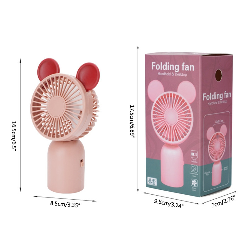 Vasarinis nešiojamas mini ventiliatorius USB įkraunamas nešiojamas rankinis oro kondicionierius