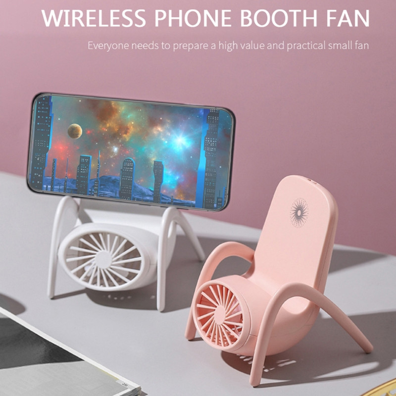 USB-laetavad miniventilaatorid käeshoitavad ventilaatorid koos alusega Summer Outdoor kaasaskantav käsiventilaator koos telefonihoidikuga jahutusventilaatoriga