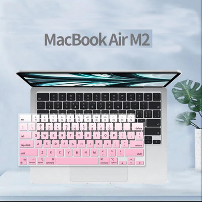 Poklopac tipkovnice za MacBook Pro14 16 inča 2021 A2442 A2485 Air M2 13,6 inča M2 2022 A2681Alicon Cover Vodootporna američka verzija