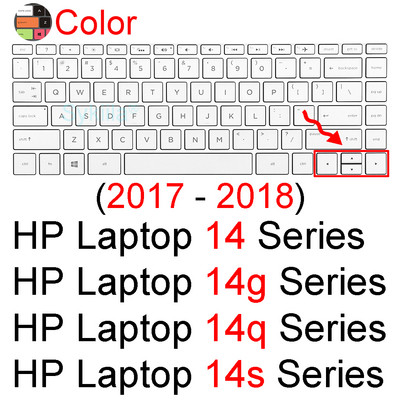 Billentyűzet borító HP laptophoz 14 hüvelykes Essential 14g 14q 14s 14t 14z G14 Slatebook laptop notebook szilikon védő bőr tok