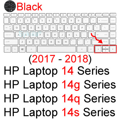 Billentyűzet borító HP laptophoz 14 hüvelykes Essential 14g 14q 14s 14t 14z G14 Slatebook laptop notebook szilikon védő bőr tok