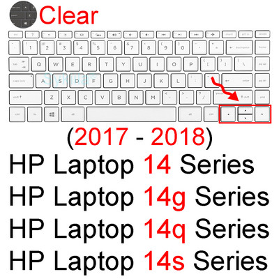 Billentyűzet borító HP laptophoz 14 hüvelykes Essential 14g 14q 14s 14t 14z G14 Slatebook laptop notebook szilikon védő bőr tok