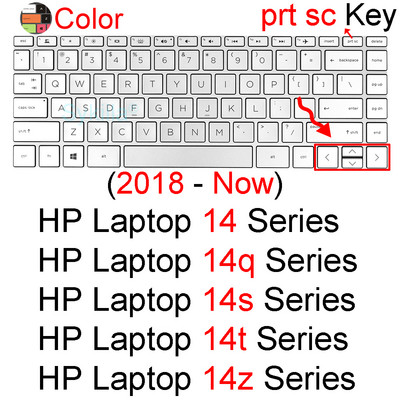 Billentyűzet borító HP laptophoz 14 hüvelykes Essential 14g 14q 14s 14t 14z G14 Slatebook laptop notebook szilikon védő bőr tok