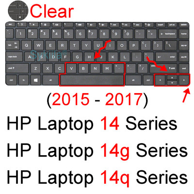 Billentyűzet borító HP laptophoz 14 hüvelykes Essential 14g 14q 14s 14t 14z G14 Slatebook laptop notebook szilikon védő bőr tok