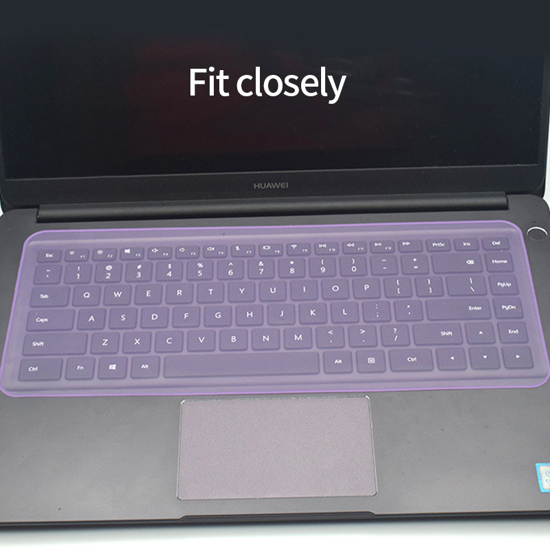 Protector universal pentru capacul tastaturii laptopului 12-17 inchi, impermeabil, rezistent la praf, din silicon, folie protectoare pentru tastatura computerului.