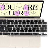 Αυτοκόλλητο για MacBook Air 13.6 M2 chip 2022 Keybaord cvoer A2681 A2442 A2485 Μαλακό πληκτρολόγιο σιλικόνης, ανθεκτικό στη σκόνη, πληκτρολόγιο φορητού υπολογιστή