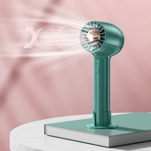 Prijenosni ljetni mini ventilator 3 brzine Podesivi ventilatori USB punjivi stolni ručni klima uređaj Hladnjak Vanjski putni artefakt