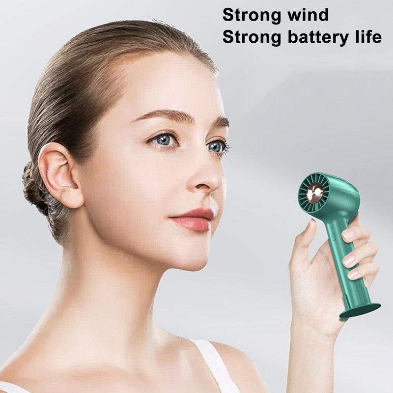 Prijenosni ljetni mini ventilator 3 brzine Podesivi ventilatori USB punjivi stolni ručni klima uređaj Hladnjak Vanjski putni artefakt