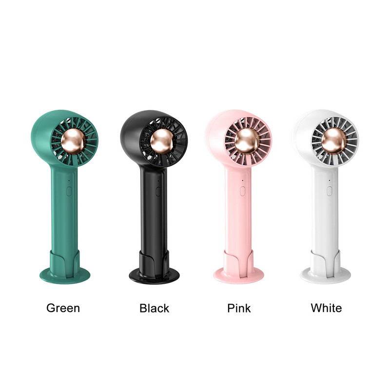Prijenosni ljetni mini ventilator 3 brzine Podesivi ventilatori USB punjivi stolni ručni klima uređaj Hladnjak Vanjski putni artefakt