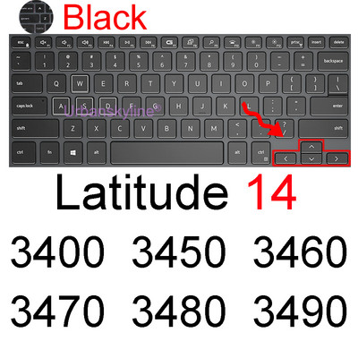 Poklopac tipkovnice za Dell Latitude E5450 E5470 E5480 E5490 E7450 E7470 E7490 14 Laptop Silikonski zaštitnik Skin Case Dodaci