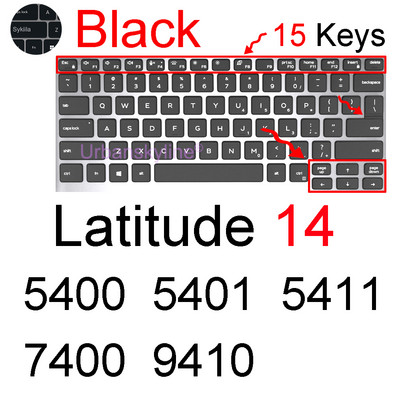 Poklopac tipkovnice za Dell Latitude E5450 E5470 E5480 E5490 E7450 E7470 E7490 14 Laptop Silikonski zaštitnik Skin Case Dodaci