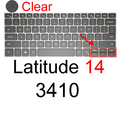 Poklopac tipkovnice za Dell Latitude E5450 E5470 E5480 E5490 E7450 E7470 E7490 14 Laptop Silikonski zaštitnik Skin Case Dodaci