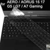 Aero poklopac tipkovnice za Gigabyte Aorus 5 7 15G 15P 17G 17X Aero 15 17 HDR 15W 15X G5 G7 A7 zaštitnik za igranje, kožna torbica za prijenosno računalo