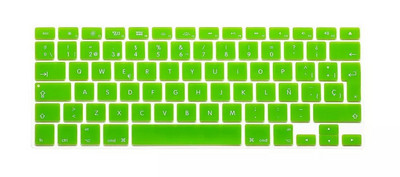 Naujas silikoninis ispaniškas raidžių klaviatūros dangtelis skirtas Macbook Air Pro Retina 13 15 17 Protector for Mac book klaviatūrai Ispanija Ispanija EU