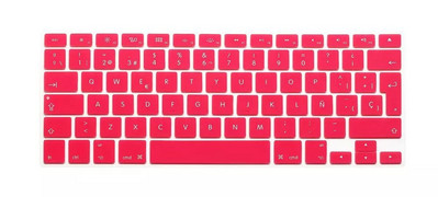Naujas silikoninis ispaniškas raidžių klaviatūros dangtelis skirtas Macbook Air Pro Retina 13 15 17 Protector for Mac book klaviatūrai Ispanija Ispanija EU