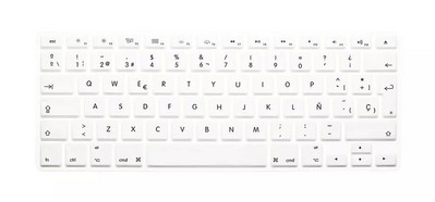 Naujas silikoninis ispaniškas raidžių klaviatūros dangtelis skirtas Macbook Air Pro Retina 13 15 17 Protector for Mac book klaviatūrai Ispanija Ispanija EU