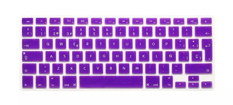 Naujas silikoninis ispaniškas raidžių klaviatūros dangtelis skirtas Macbook Air Pro Retina 13 15 17 Protector for Mac book klaviatūrai Ispanija Ispanija EU