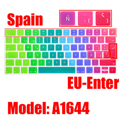 Spain Language Magic Keyboard Cover Silikona ādas aizsargplēve Apple Magic Keyboard2 2015 A1644 EU IMAC Keyboard Case