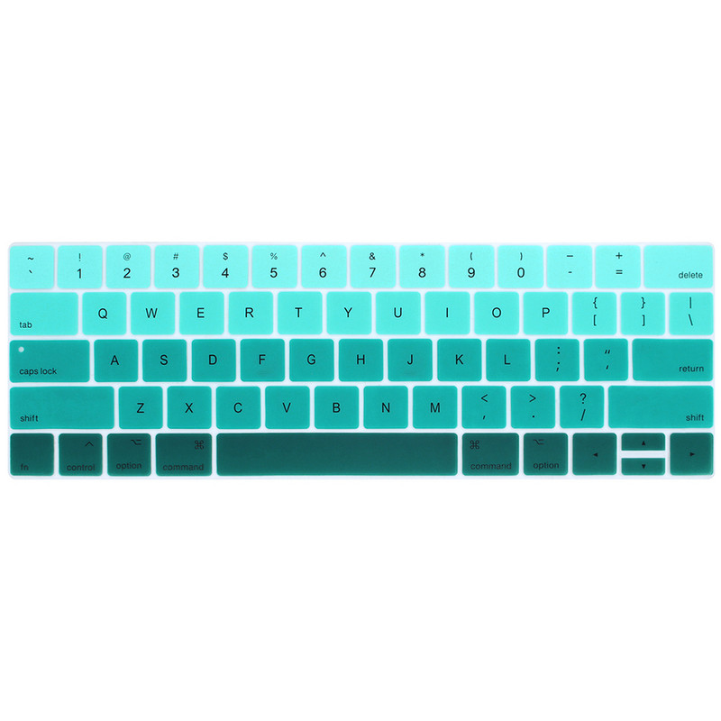 tastatūras vāciņš Mac Book pro13 15 ar skārienjoslu A2159 A1706 A1707 A1989 A1990 klēpjdatora tastatūras vāciņi Gradienta tastatūras plēve