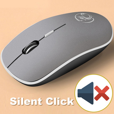iMice Bežični miš Tihi računalni miš 1600 DPI Ergonomic Mause Bešumni zvuk USB PC miševi Mute bežični miševi za prijenosna računala