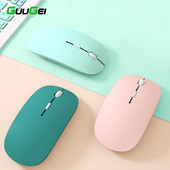 GUUGEI Bluetooth bežični miš Miš za isključivanje zvuka za prijenosno računalo PC Mini ultratanki jednomodni baterijski tihi miš za igre