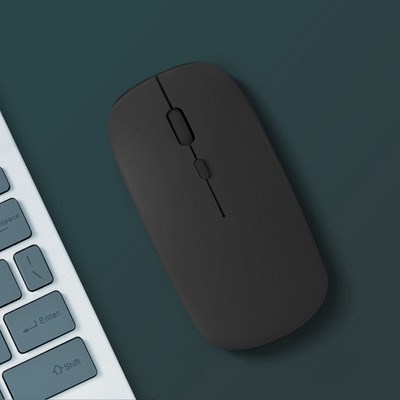 GUUGEI Bluetooth bežični miš Miš za isključivanje zvuka za prijenosno računalo PC Mini ultratanki jednomodni baterijski tihi miš za igre