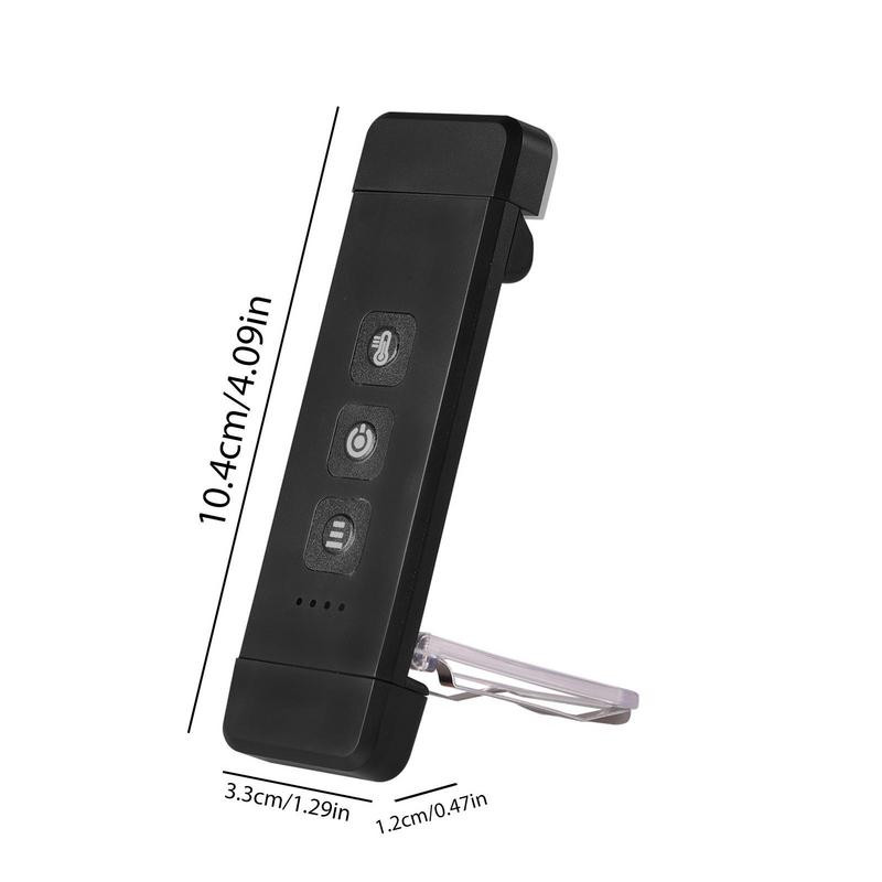 Újratölthető könyvlámpa Újratölthető könyvlámpás klipsz 3 fényerőszinttel és több színhőmérsékletű LED-es olvasólámpákhoz