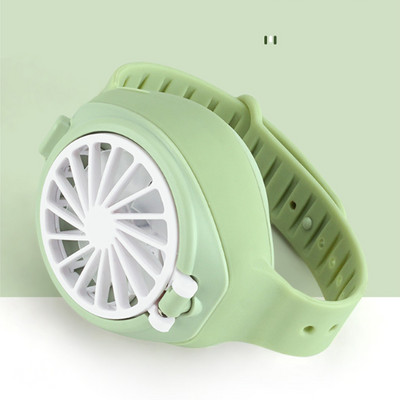 Ventiliatorius Laikrodis Rankinis mažas ventiliatorius Mažas buitinis prietaisas Oro kondicionierius Ventiliatorius Mini Elektrinis Ventiliatorius Lazy Ventiliatorius 800mah talpos USB įkrovimas