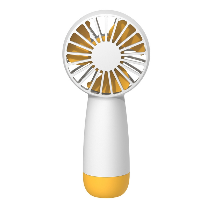 1500 mAh 3 pavarų USB mini rankinis ventiliatorius, skirtas kelionėms Biuro patalpos namų apyvokos lauko kepsninės treniruoklių salė Biuro kambarys Kelionės automobiliu