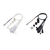 HXBE IEEE802.3af POE Splitter Cable Splitter Isolated Cable POE Αδιάβροχο καλώδιο με επαναφορά για παρακολούθηση ασφαλείας κάμερας