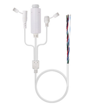 HXBE IEEE802.3af POE сплитер кабел сплитер изолиран POE кабел водоустойчив кабел с нулиране за наблюдение на сигурността на камерата